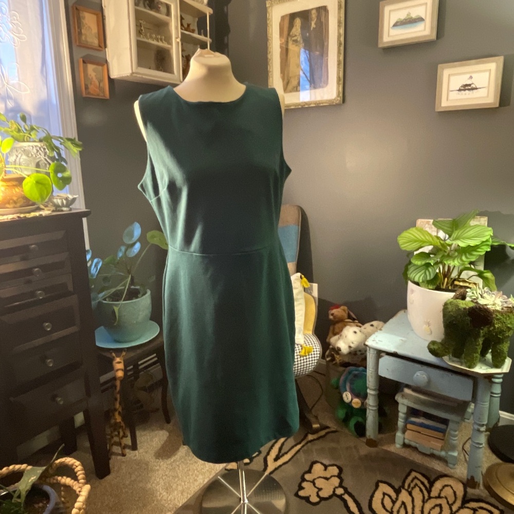Green dress